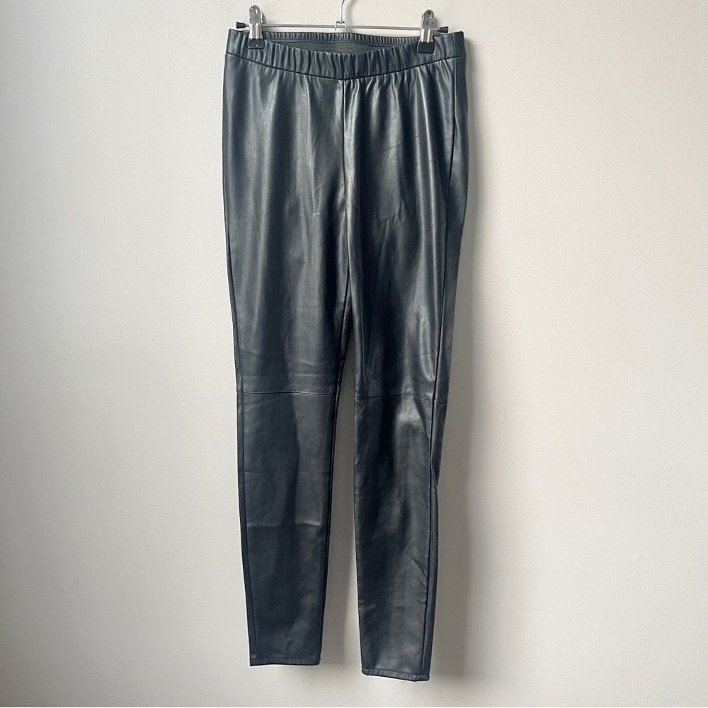 Cupcakes & Cashmere Faux Leather Leggings Women's XS New NWT‎ Classic Glam Date